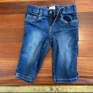 Size 6x slim biker length jean shorts